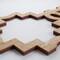 Ekena Millwork Extra Small Cordova Decorative Fretwork Wood Wall Panels, Red Oak, 11 1/8"W x 7 3/8"H x 3/8"T WALW08X08X0375CRVRO - alternate 3